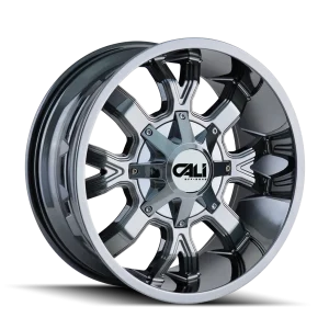 Cali Off-Road – DIRTY – Chrome – 20″x10″ -19mm – Summer Wheels – 9104-2137C